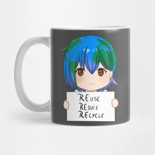 Earth-chan Mug